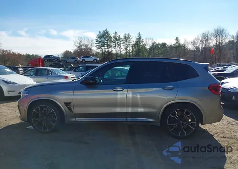 2020 BMW X3 M Competition z USA, uszkodzony, nr VIN 5YMTS0C00L9B23939